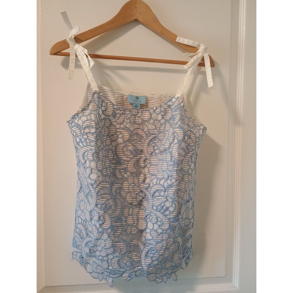 CeCe Cotton Top S NWOT